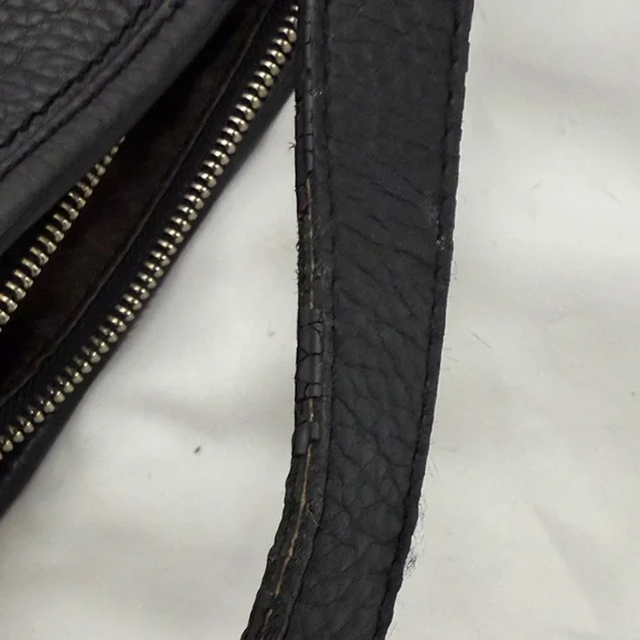 Cole Haan Elegant Black Leather Hobo Bag - Picture 9 of 9